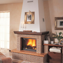 Camino Rustico Camino Rustico Dim. cm. 265 x 90 x 115 h CAMINI E STUFE