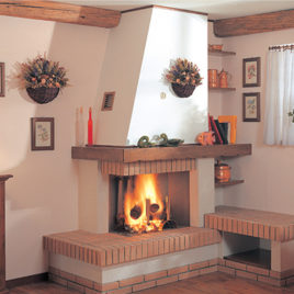 Camino Rustico Camino "Astore" tradizionale Rustico Dim. 192 x 162 x h 117 CAMINI E STUFE