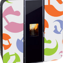 Stufa a Pellet design CAMINI E STUFE