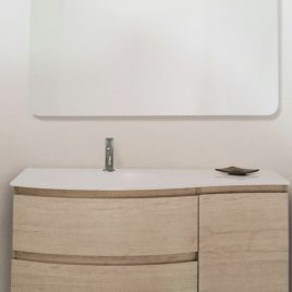 Mobile da Bagno Mobile sospeso da 110 cm Arredo Bagno Mobili da Bagno