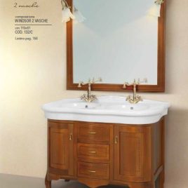 Windsor doppio lavabo 110