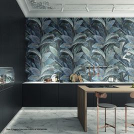 ShoWall – Black Leaf – Gruppo Romani Ceramiche